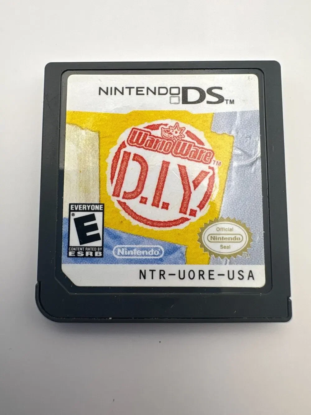 Nintendo DS WarioWare D.I.Y. 2010 Cartridge Tested Working DIY Authentic